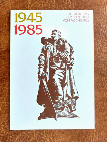 Foglio commemorativo ddr 40 - foglio,