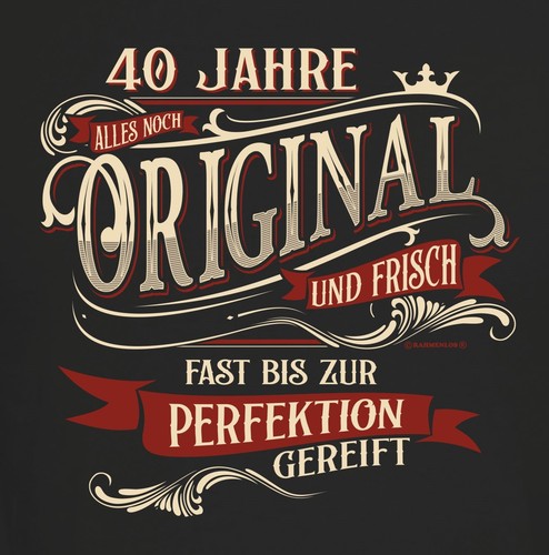 Shirt uomo compleanno - t-shirt,