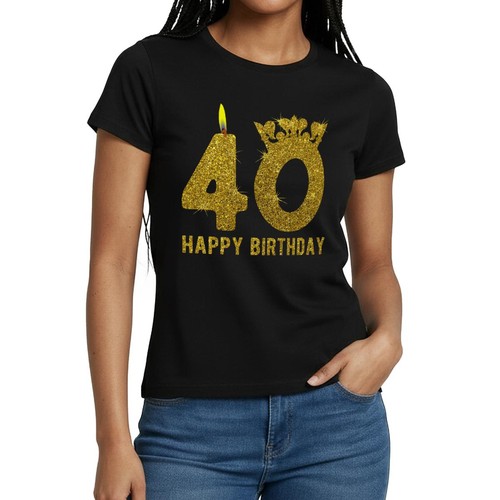 Shirt donna compleanno - donna, 40°