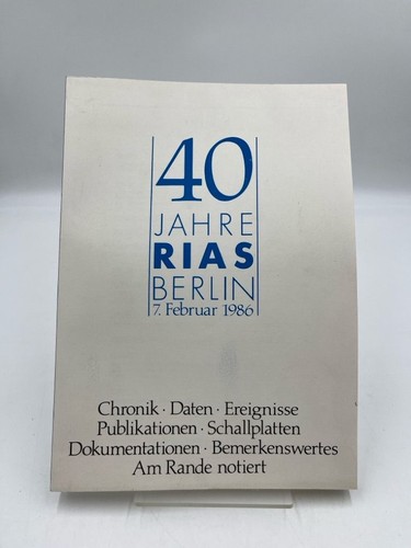 Jahre rias berlin 7 - jahre, berlin,