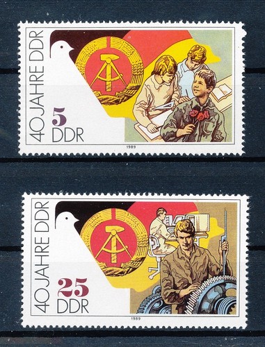 Ddr 1989 michel 3279 3282 - ddr,