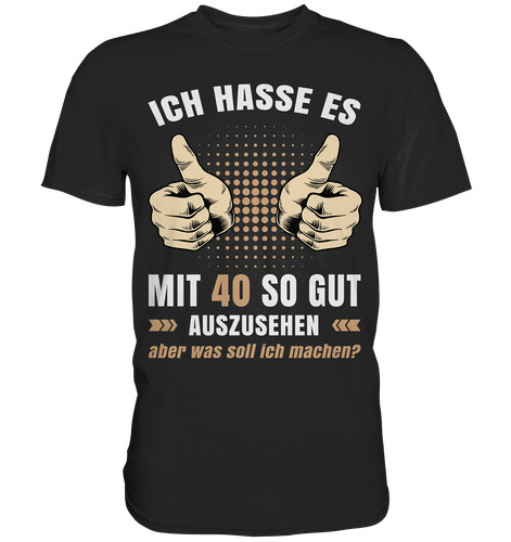 Shirt compleanno donna - t-shirt, 40°
