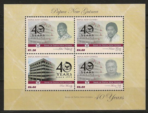 Papua nuova guinea 40 anni - nuova,