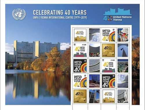 Onu vienna 2019 - onu, francobolli