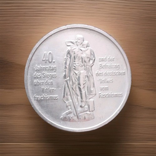 Moneta commemorativa ddr - moneta,