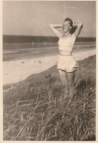 Foto vintage bella giovane