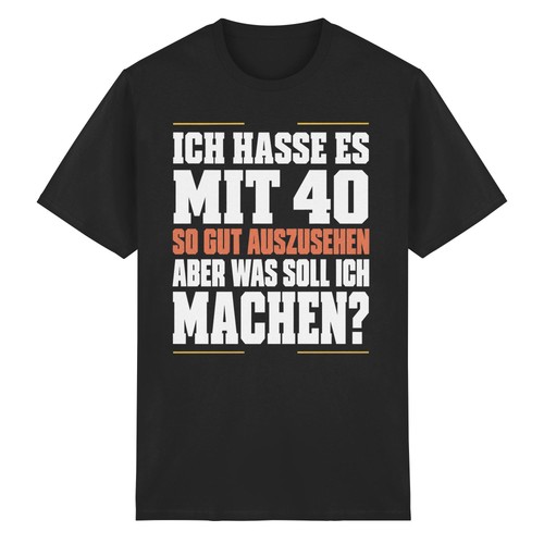 Shirt compleanno uomo - t-shirt, 40°